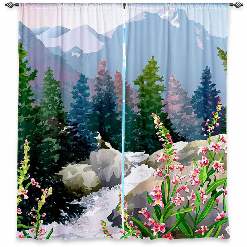 Camilo Room Darkening Curtain Pair, 20" W x 52" L