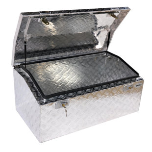 Aluminum Heavy Duty Pick Up Atv Trailer Tool Box With Lock (24''x16''x18'')