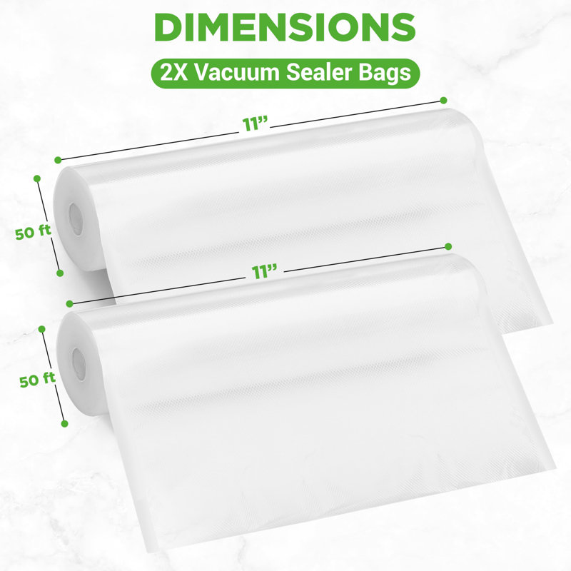 NutriChef Vacuum Sealer Bags