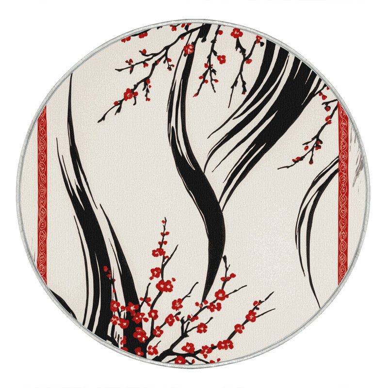 Gentle Tide Rug, Round 7'