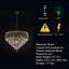 Luminaire luxueux en cristal doré et noir-2012719633