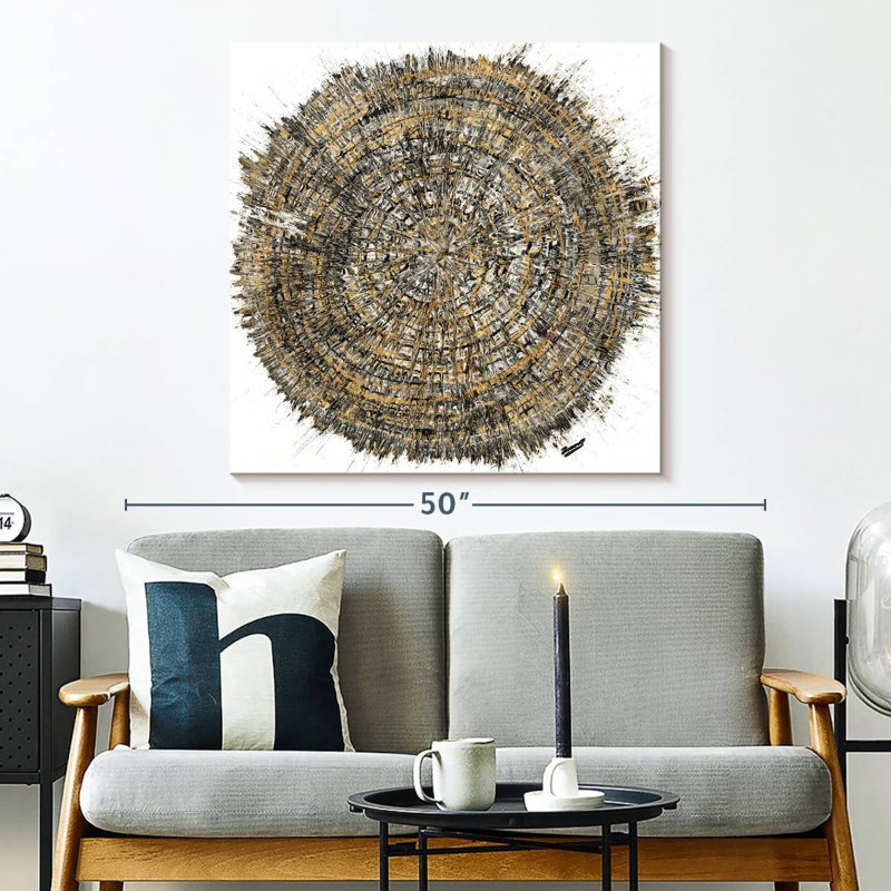 Avery Mysterious Tree Ring, 33" H x 33" W