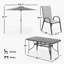 Conversation Set,8 Pieces Patio Furniture Set-1136417156