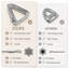 Pare-soleil triangulaire Amgo Pro Ring-108213751-108213753