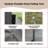 240.11'' W x 120.11'' D Steel Canopy-98549891-98549892