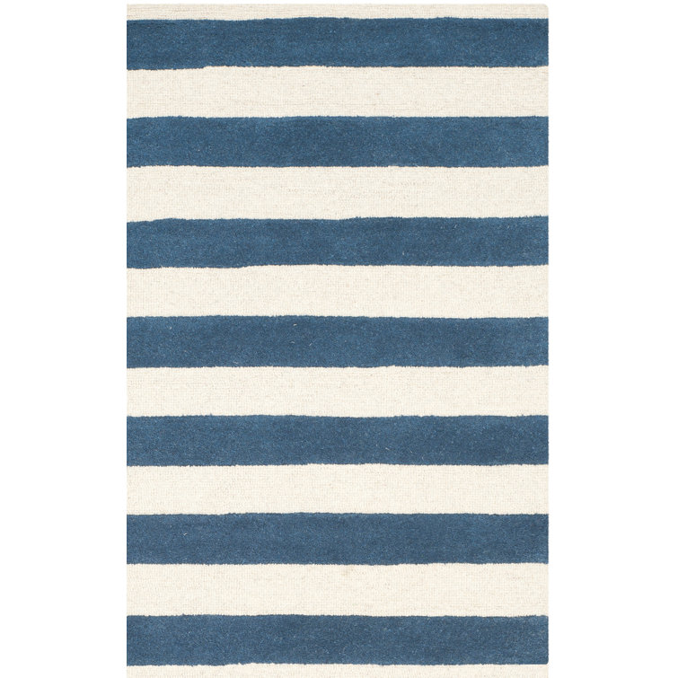 Erol Hand Tufted Wool Striped Rug