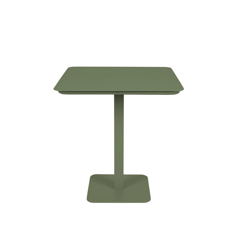 Table bistro en aluminium, Vert