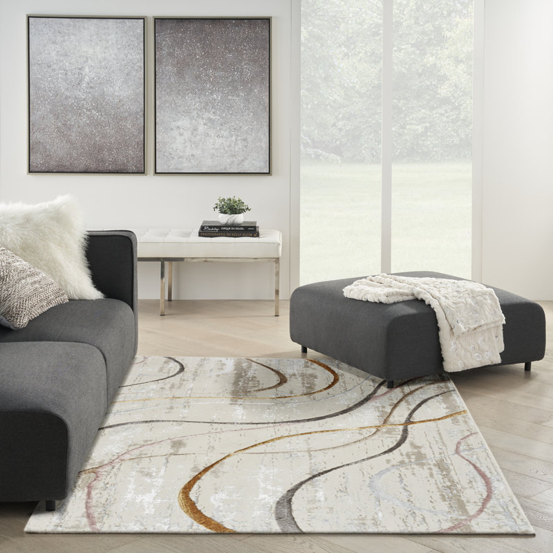 Bernat Geometric Area Rug, Rectangle 160 x 221cm 