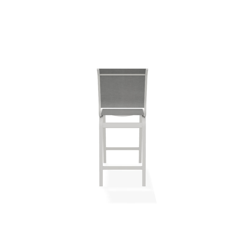 Tabouret de bar 26 po Holna, Alliage Sunbrella®, Neige texturée