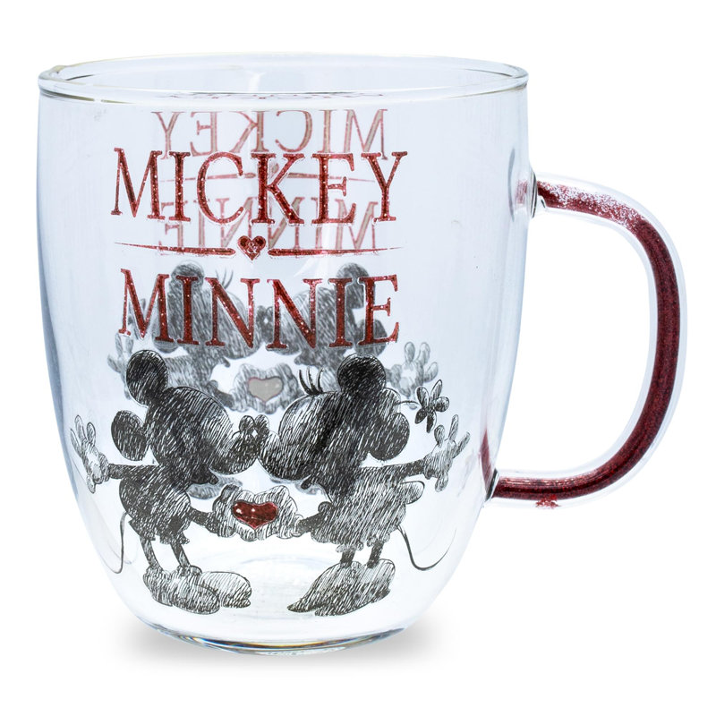 Silver Buffalo Disney Minnie And Mickey Mouse Mug