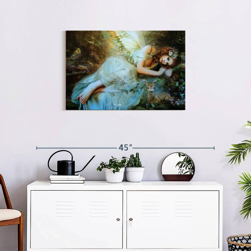 Kelan Spring Fairy, 20" H x 30" W
