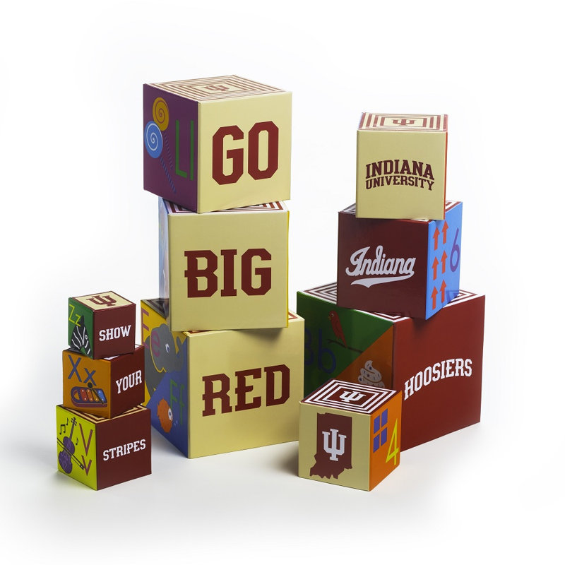 Blocs gigognes et empilables de l'Université Indiana