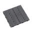 Paquet de tuiles de patio pour terrasse en bois et en plastique 22 WPC-124356316-124356315