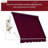 Window Awning Arm Manual Retractable Window Awning Sun Shade Shelter For Patio Balcony Outdoor-1732860079