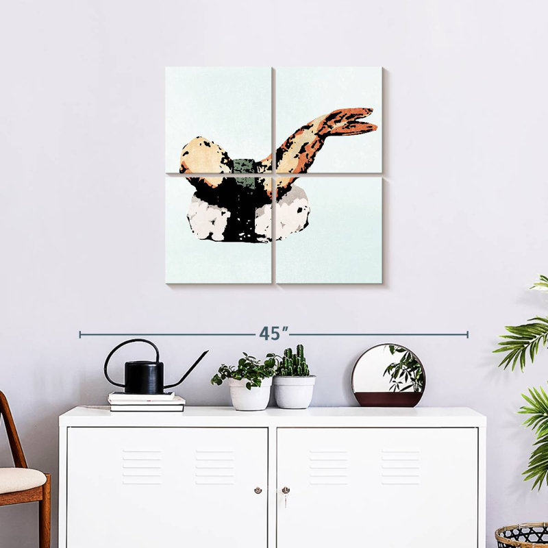 Yarlin Sushi Style II, 26" H x 26" W