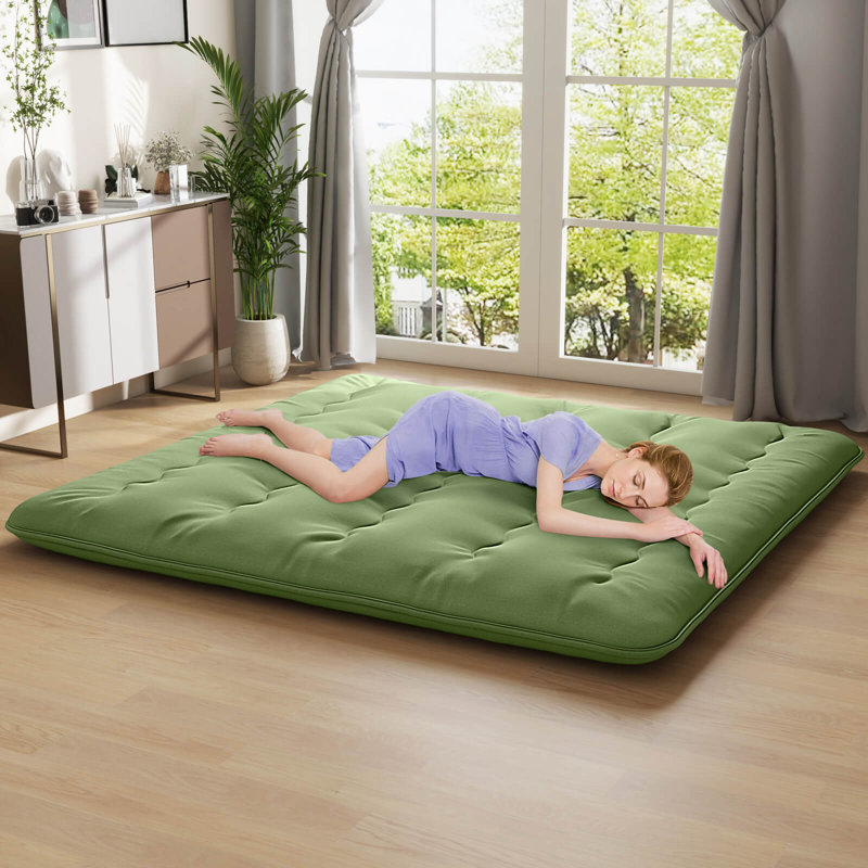 Housse de rangement pour matelas japonais, Vert