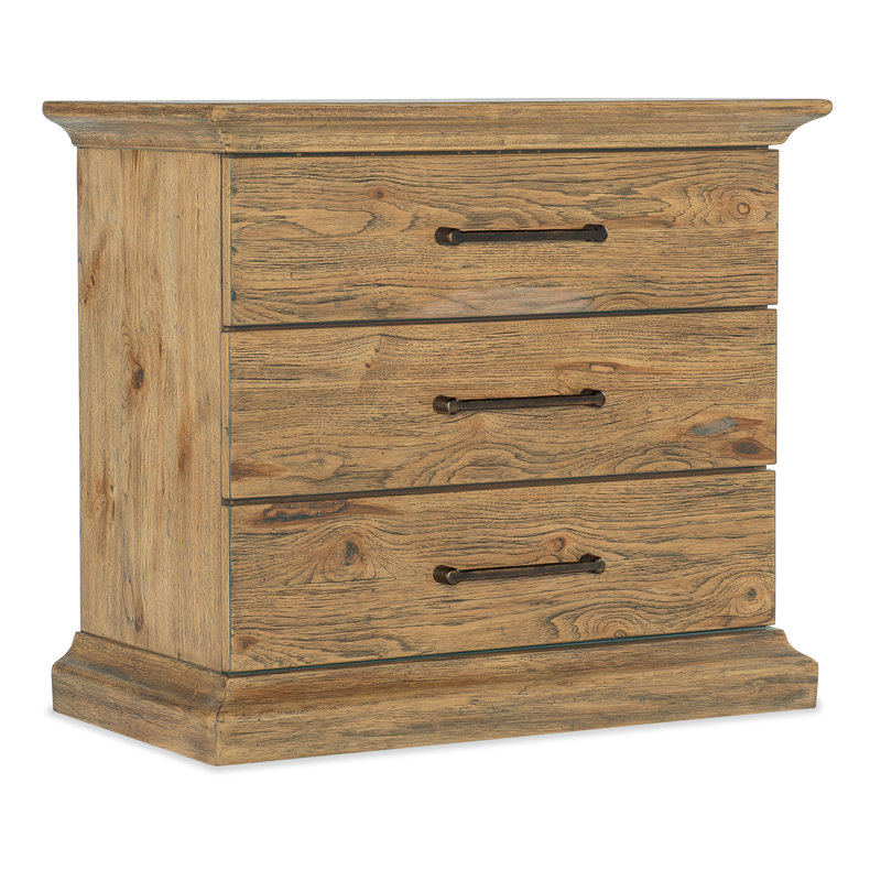 Big Sky Three Drawer Nightstand