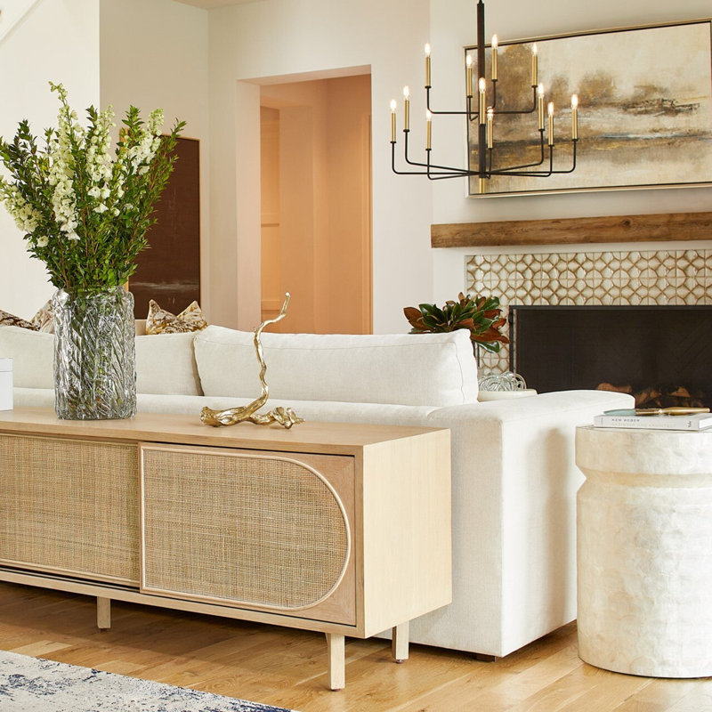 Triton End Table, Taupe