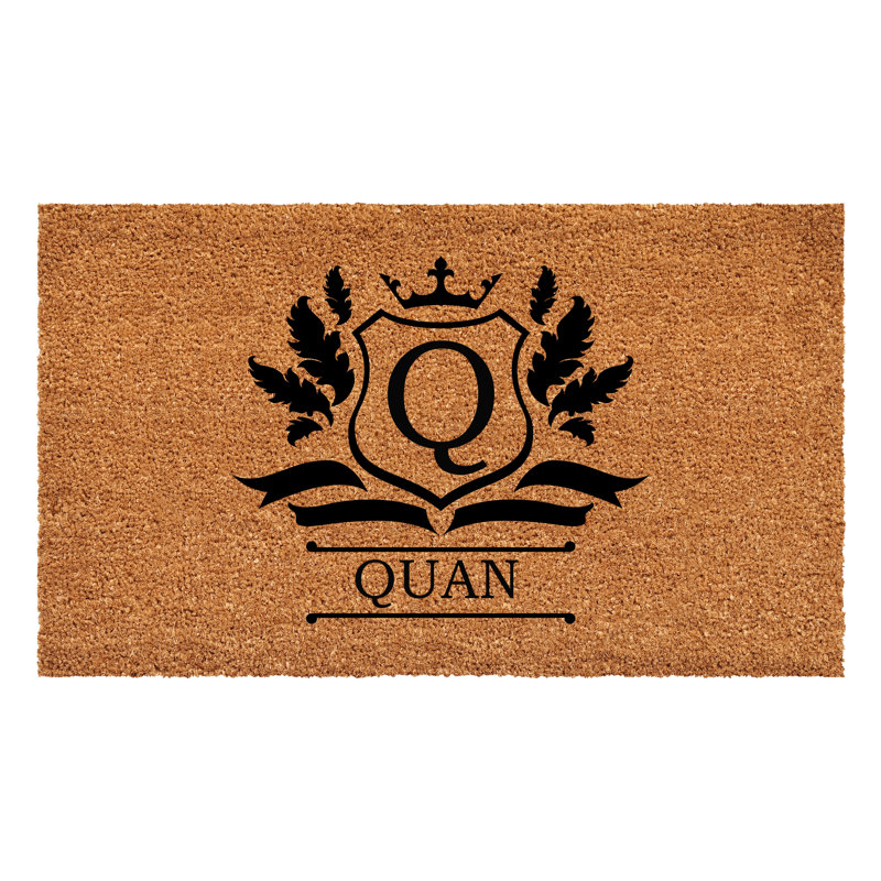 Tapis de porte intérieur antidérapant Honbice Calloway Mills Imperial, L 24 po x L 48 po, Q