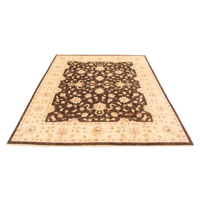 Peshawar Oushak One-of-a-Kind 9' X 12'1" New Age Wool Area Rug in