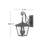 Trellis 3 - Bulb Outdoor Wall Lantern-1126713351-1126713349-1126713346