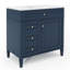 Meuble-lavabo 36 po avec évier supérieur, 2 tiroirs, tiroir basculant, meuble-lavabo simple moderne-233350642