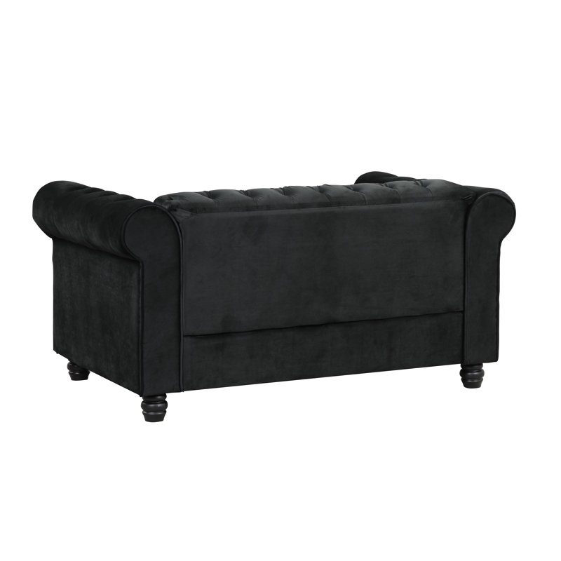 Ensemble de salon Galarza, Noir