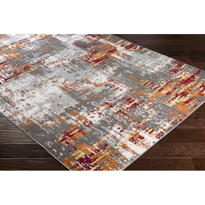 Kamalu Abstract Indoor Rug, Rectangle 2' x 3'