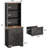 2 Drawer File Cabinet With Lock, Wood Filing Cabinet Fits Letter, Legal, A4 Size, Hanging File Folders, Farmhouse File Cabinets For Home Office With Adjustable Storage Shelf-311010160
