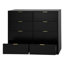 Commode 8 tiroirs pour chambre à coucher, commode de chambre moderne en bois, commode 8 tiroirs, commode haute pour placard, organisateur de commode pour le salon, le placard, le couloir-1594372120