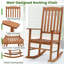 Modine Rocking Solid Wood Chair