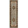 Belliere Medallion Kashan Light Blue Traditional Rug