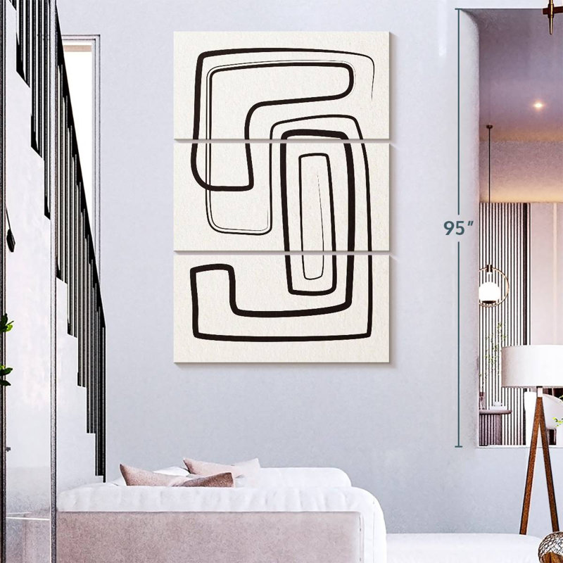 Avery Oneliners II, 74" H x 48" W