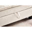 Méridienne Chenille de 51 po avec rangement - beige confortable pour la chambre à coucher et le salon-445464290