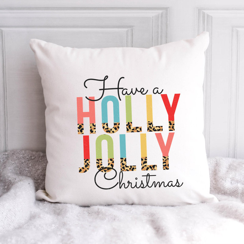 Coussin en polyester Christmas-01_2, 18 po x 18 po