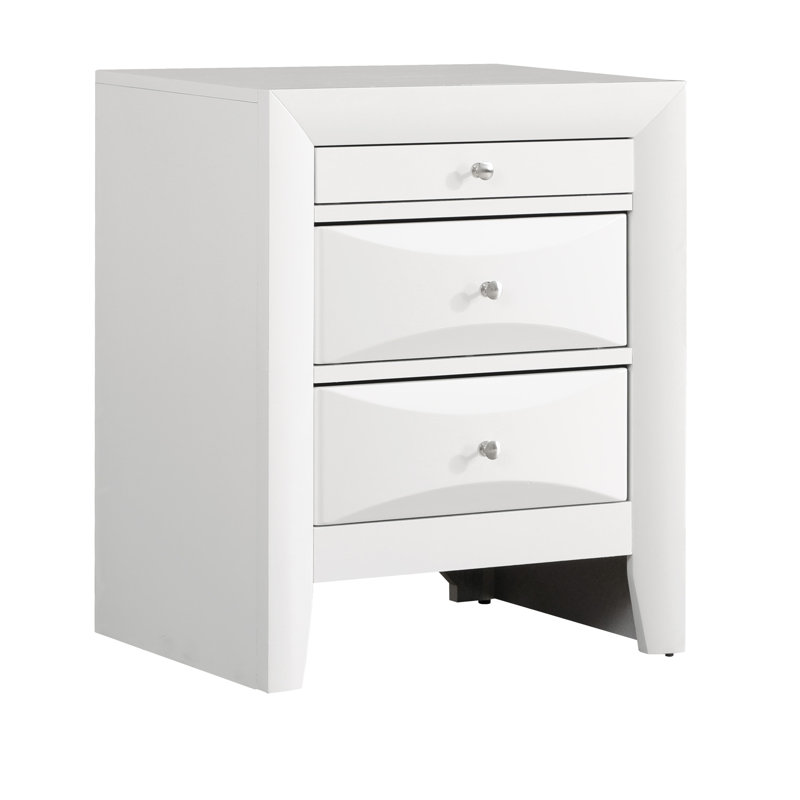 Elegant White Nightstand