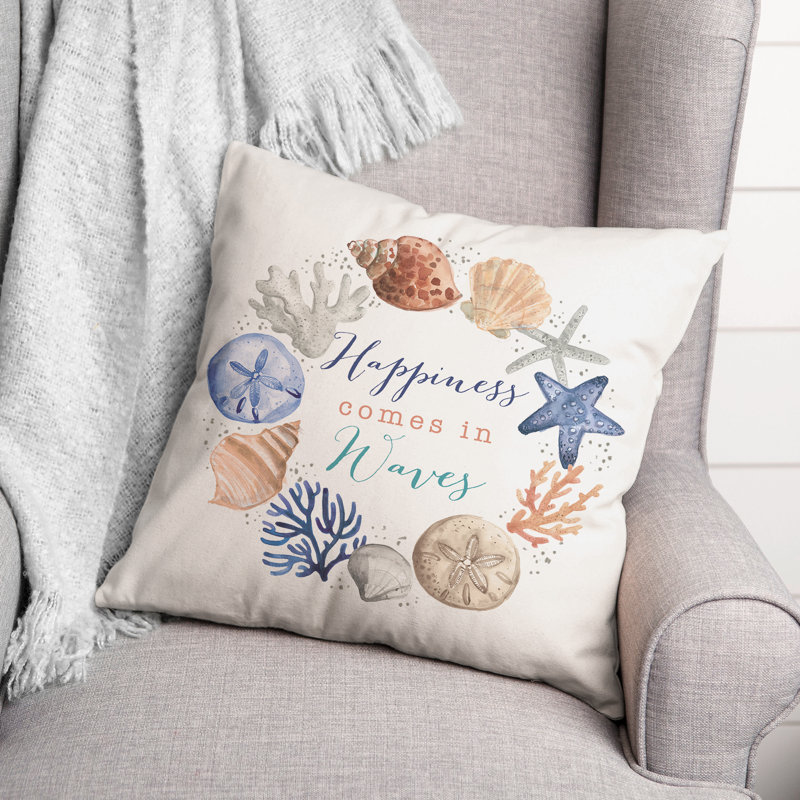 Reversible Throw Pillow, 20" x 20"
