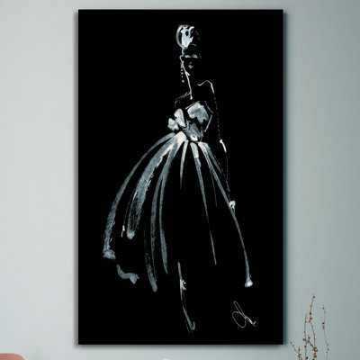 «Vanessa Too», reproduction sur toile tendue