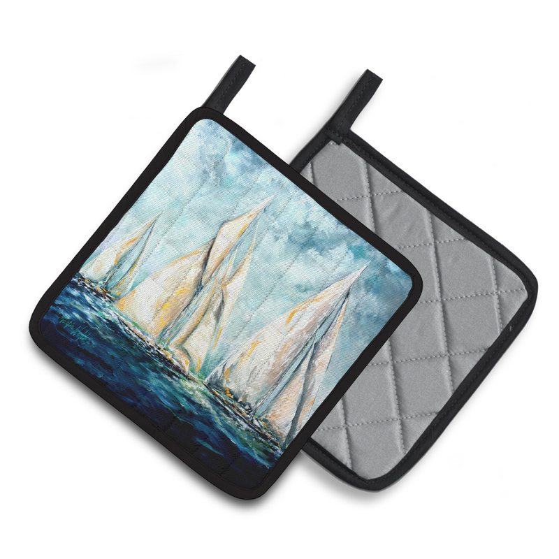 Caroline's Treasures Cotton Potholder Set