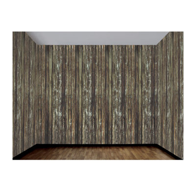 Rouleau de papier peint en bois de pourriture hanté house Tabb