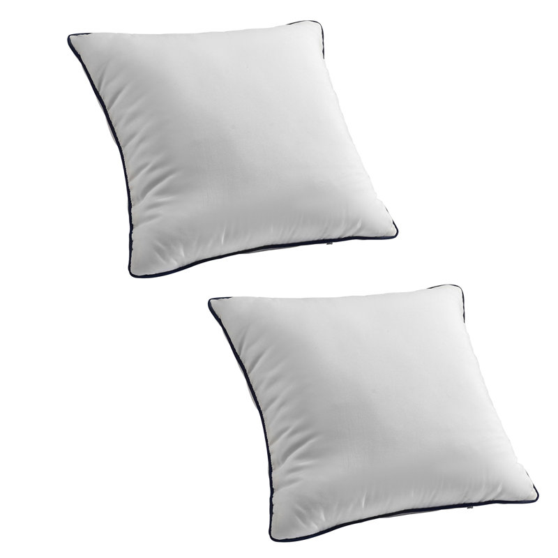 Throw Pillow Inserts White Down Alternative Pillows Square,  Square 18"