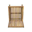 Chaise berçante rustique avec un design traditionnel et un style de mouvement relaxant pour les moments de loisirs en plein air