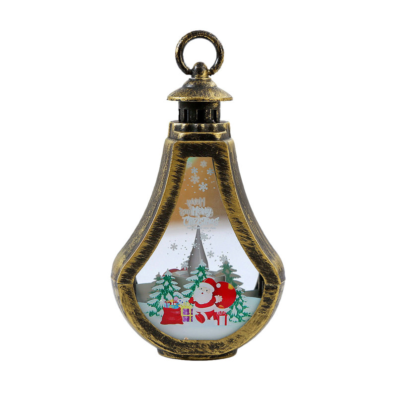 Décorations de Noël, lumières de vent rétro, décorations de vitrines, petits cadeaux de Noël pour enfants, décorations de scène, accessoires