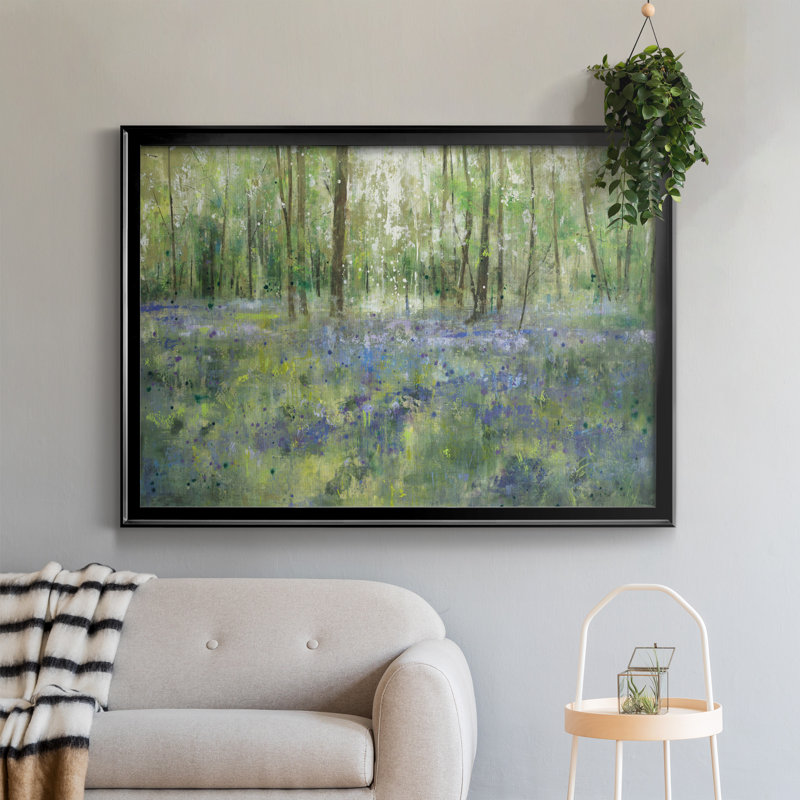 Reproduction de cadre photo Hill sur toile, H 30,5 po x l 42,5 po x P 1,5 po, Toile avec cadre noir