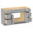 57'' Single Bathroom Vanity Base Only-94489003
