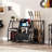 Guitar Stand, Multiple Guitar Rack with Storage and Sling Fabric Pouches