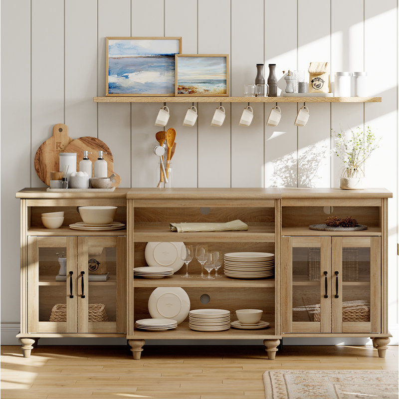 Buffet Scarlett 69,8, Chêne