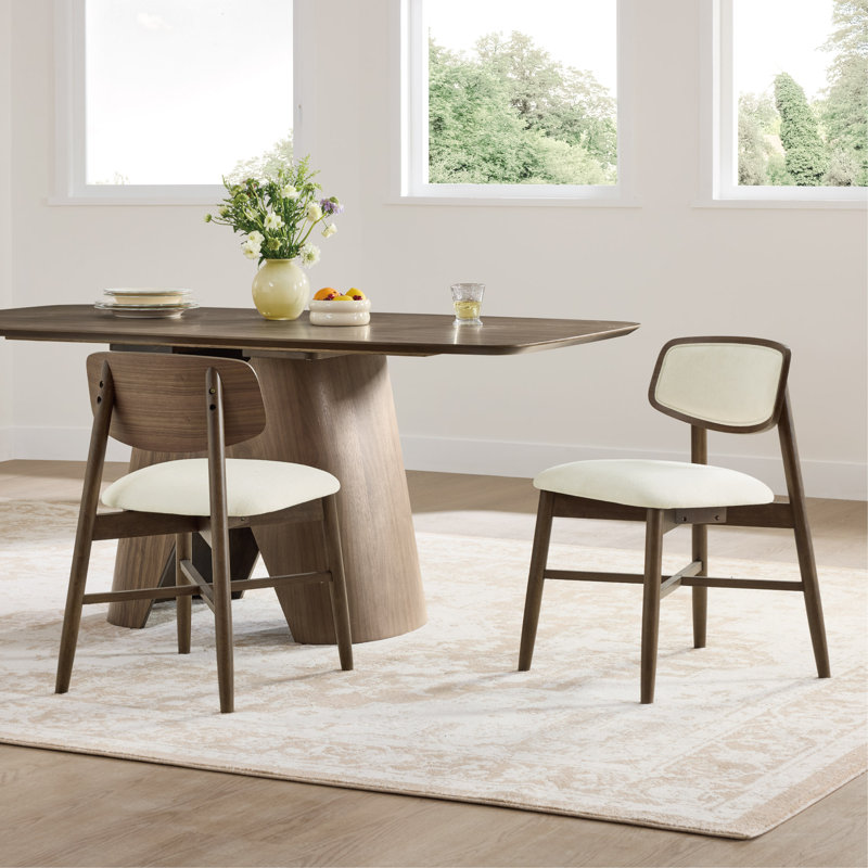 Mid-Century Modern Dining Chair, Walnut