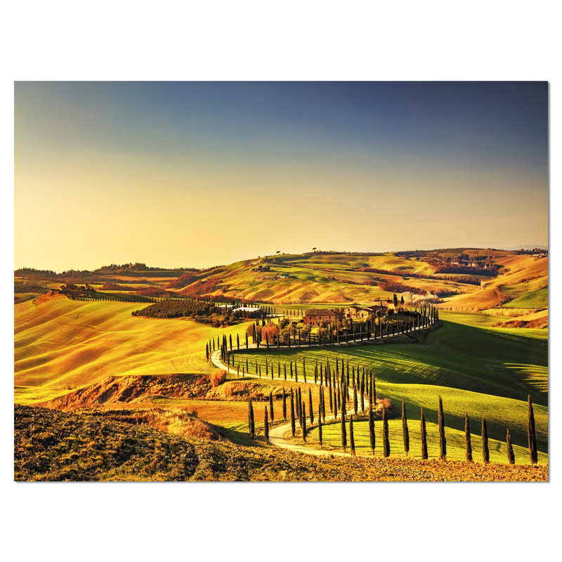 Crete Senesi, H 30 po x l 40 po x P 1 po