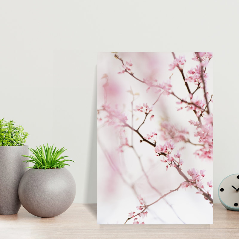 Pink Spring Blossoms by Crystal Lynn Collins - Wrapped Canvas Print, 45.72 cm H x 30.48 cm W